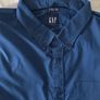 GAP Blue Stretch Shirt  L Image 7