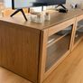 BESTA IKEA TV cabinet with SINDVIK glass doors Image 7