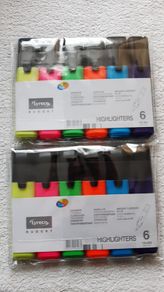Lyreco Highlighters Asst - Pack Of 6 Home Office School College