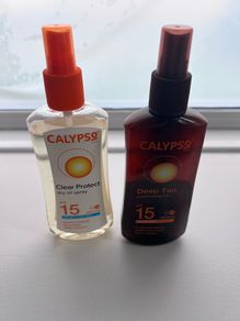 Calypso SPF 15 used.