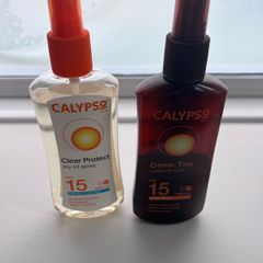 Calypso SPF 15 used.