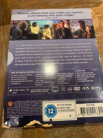 A.I. Artificial Intelligence (2xDVD)