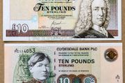 SCOTLAND - Set of 2 Banknotes: 10 Pounds 2006 2007 P 26 P 353b (aUNC)