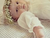 Communion fresh Flower Crowns flower girl