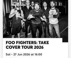 VIP Foo fighters, hotel and flights (Liverpool) for X2