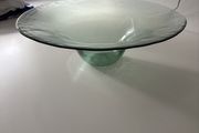 Large glass fruit bowl