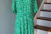 F&amp;F green floral dress, Size 20, BNWT
