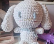 Handmade crochet Cinnamoroll