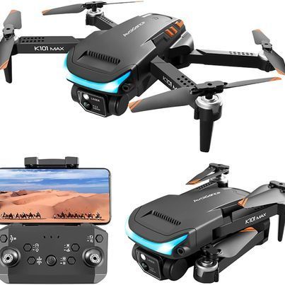 Foldable Drone with 4K HD Camera Three-Sided Obstacle Avoidance Drones 1 Battery