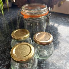 Clip Jar & 5 Mini Jars