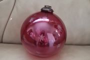 vintage glass bauble
