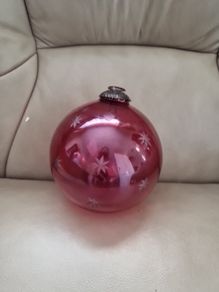 vintage glass bauble