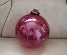 vintage glass bauble