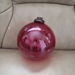 vintage glass bauble