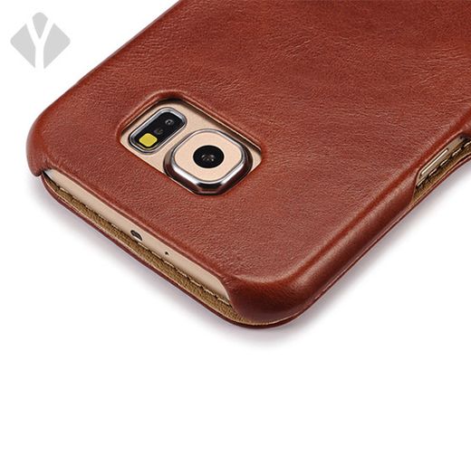 S6 Full Body Vintage Leather Case