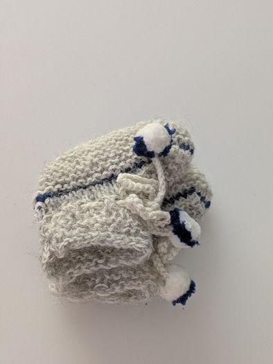 Wool baby boots 3 months
