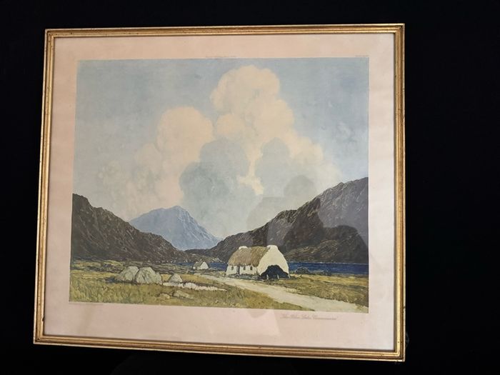 Set of 3 Vintage Paul Henry R.H.A. Framed Prints - W.J. Stacey London (c.1930s)