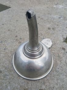 Vintage Pewter Funnel