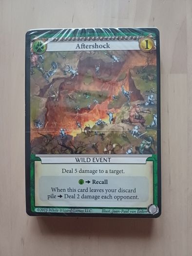 EPIC Kickstarter Promo Expansion Pack (Fantasy Card Game White Wizard Games 2015 NEW SEALED)