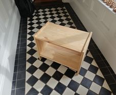 IKEA wooden shoe rack