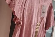 George dusky pink top Sz 22 UK - Bnwt