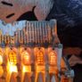 Christmas village cathedral Vintage Y2K plug in Image 7