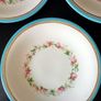 Antique Royal Worcester Victorian Dessert Set 19th Century Image 5