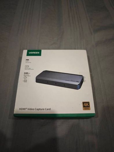 UGREEN Video Capture Card HDMI to USB C 1080P@120/240fps Record