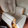 nursing chair and footrest Image 2