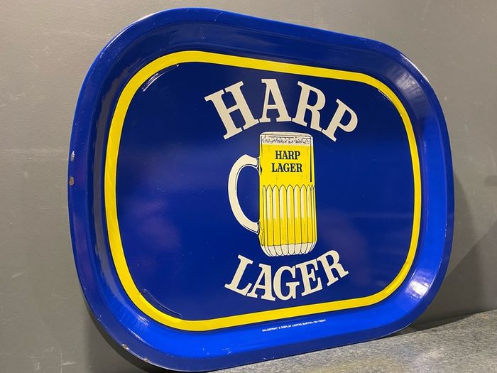 70s Harp Beer Tray