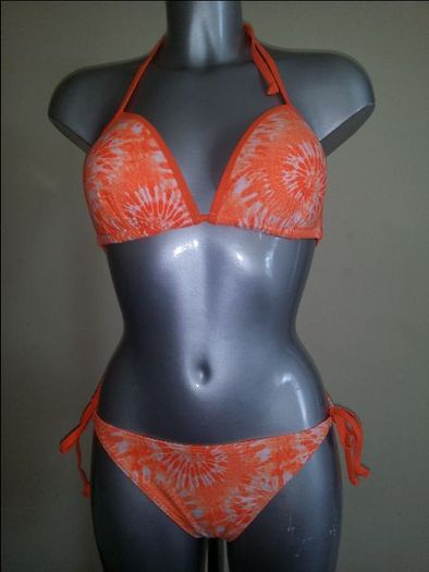 BNWT Genuine Rainbow neon bikini size UK14 cup36A EUR42 cup80A Postage included