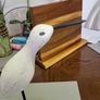 Wooden bird for carving or painting Image 4