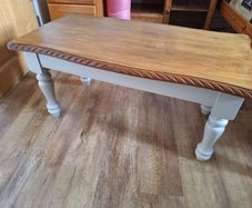 COFFEE TABLE renovated on modern style. Like new.