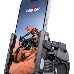 Bike Phone Holder Motorbike Phone Holder 1S Quick Release Robust Connections Anti Shake Universal 360 Bicycle Handlebar Holder for iPhone 15 14 13 Samsung S23 S22 4 5 7 Smartphone