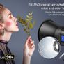 RaLeno 80W LED Studio Video Light, Continuous Lighting with 5600K 7200Lux1M CRI 95+ Brightness Adjustable, Bowens Mount and Efficiency Cooling Fan Image 9