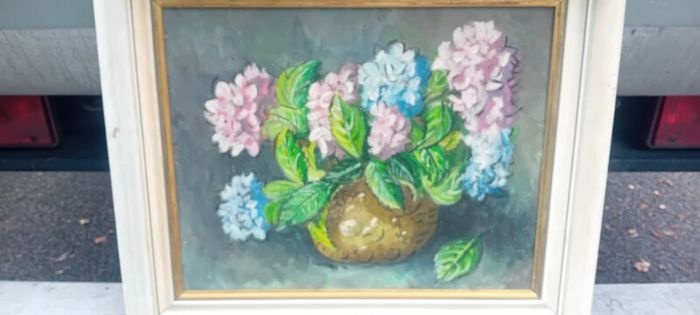 Original Geraldine Sadlier Oil Painting