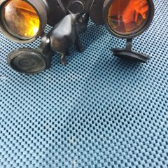 Old russian binoculars