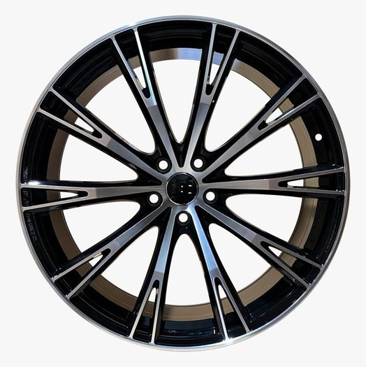 20" ABT Type Black Alloy Wheels Seat Skoda VW 5x112