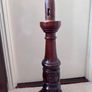 Antique Mahogany Tilt Top Tripod Table Ball & Claw Feet Image 6