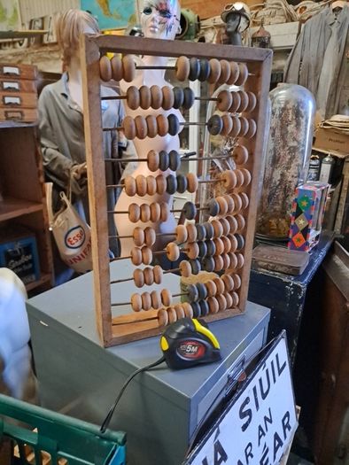 Vintage Large Wooden Abacus