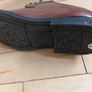Size 11 Men's Montarello Leather Look Derby Dress shoes Image 3