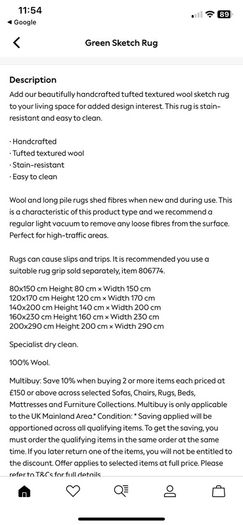 wool rug