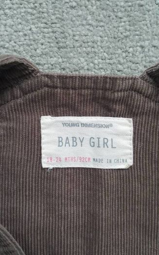 Primark Dungaree dress 18-24 months