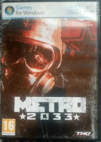 Metro 2033 PC DVD  Complete in Box Collector's Item and Display Only