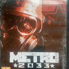 Metro 2033 PC DVD  Complete in Box Collector's Item and Display Only