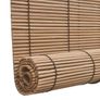 Roller Blind Bamboo 80x220 cm Brown Image 4