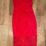 Missguided lace bandeau dress Image 3