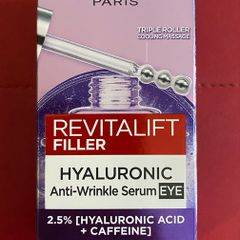 LOreal Paris Revitalift Filler Hyaluronic Anti Wrinkle Eye Serum BNIB