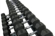 2.5 kg - 30 kg Hex Rubber Dumbells Pack /Free Shipping