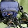 Olympus OM-4Ti Black 35mm SLR Film Camera Titan Body JAPAN and Vivitar series 1 28-90mm F2.8-3.5  FD mount lens Image 6